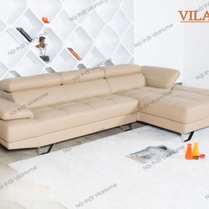 Sofa Da Malaysia Màu Be 2m6 x 1m6