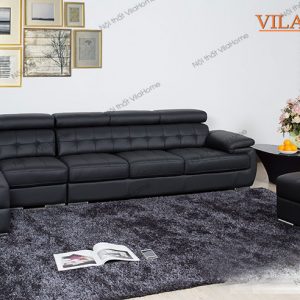 Sofa Phòng Khách màu đen 3.2m x 1.8m