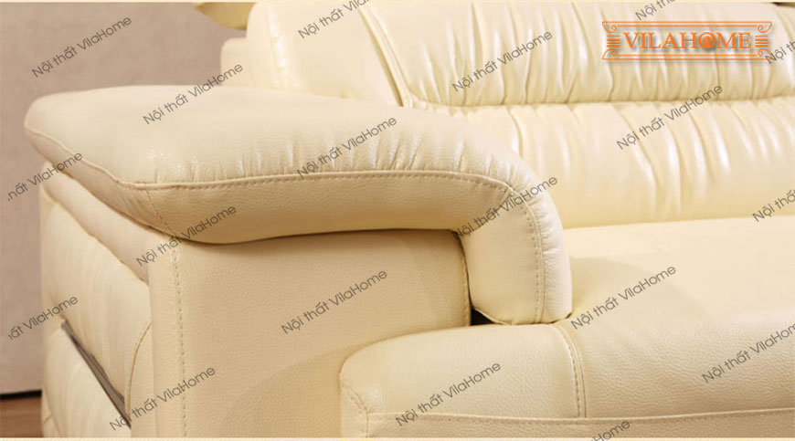 Sofa đẹp Hà Nội màu trắng góc trái