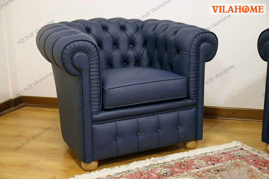 Sofa phòng ngủ đơn tân cổ điển – 6003