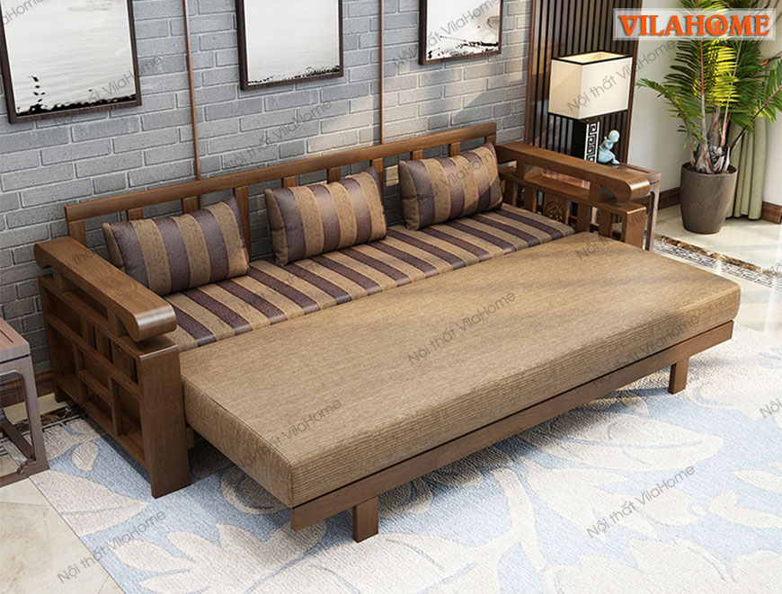 sofa giường thông minh đa năng hàng sản xuất tại kho VilaHome, đặt hàng theo yêu cầu