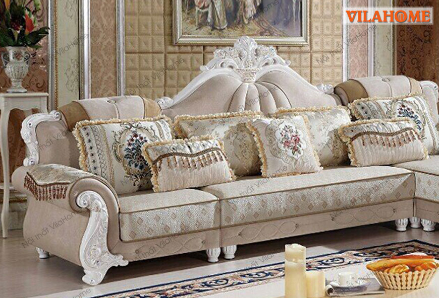 Sofa Cổ Điển Nhập Khẩu - 3056 | Ghế Sofa Phòng Khách Sang Trọng