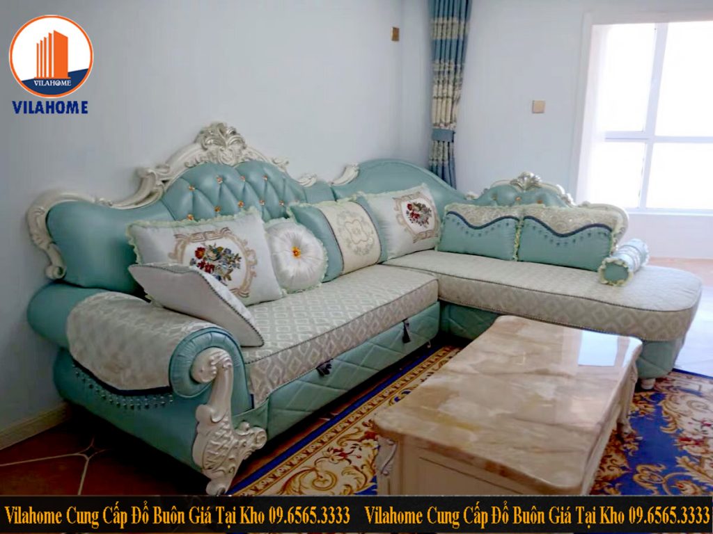 Ghế sofa giường tân cổ điển có giường ngủ tiết kiệm không gian dành cho phòng khách cho spa cho khách san cho biệt thự