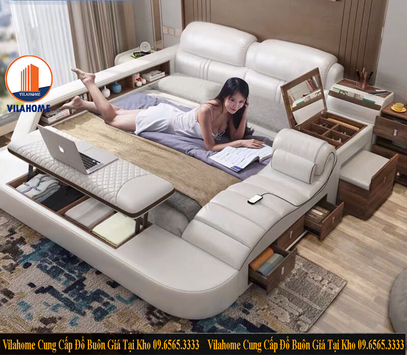 Xưởng kho phân phối giường massage, giường ngủ đa năng toàn quốc hàng nhập khẩu