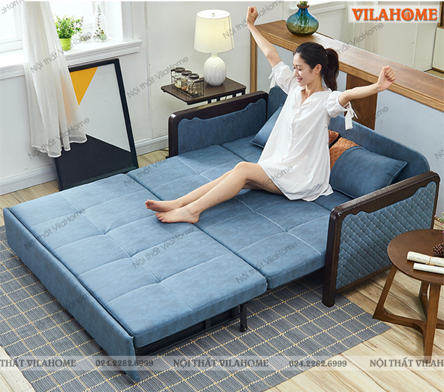 VilaHome chuyên cung cấp các sản phẩm sofa kết hợp giường ngủ nhập khẩu cao cấp 