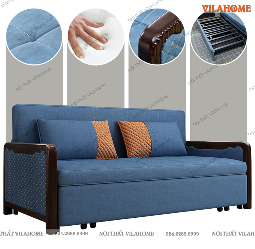Lời khuyên khi mua sofa ghế giường chất liệu vải, nỉ