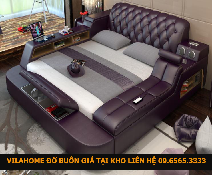 Địa chỉ giường ngủ có ghế massage giá rẻ tại Hà Nội, TPHCM, giao hàng toàn quốc