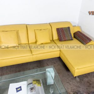 sofa gia đình màu vàng 704