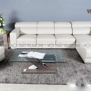sofa gia đình màu trắng 708