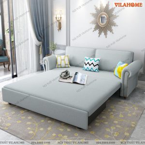 giường ngủ kết hợp ghế sofa hiện đại, cung cấp mọi tiện nghi cho người dùng