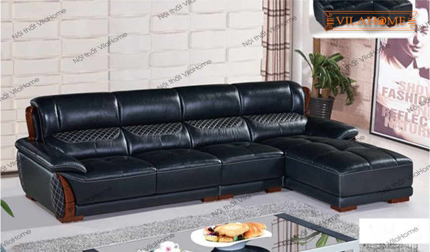 Bộ sofa màu đen