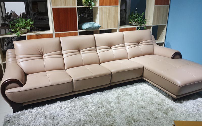 Bộ sofa phòng khách trưng bày tại showroom