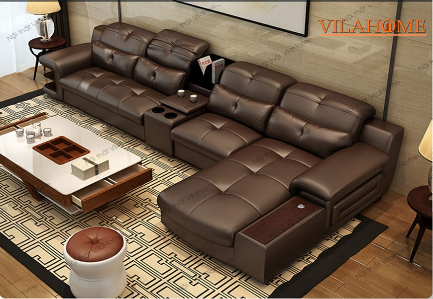 sofa chữ l phong phú với kiểu dáng, màu sắc, chất liệu