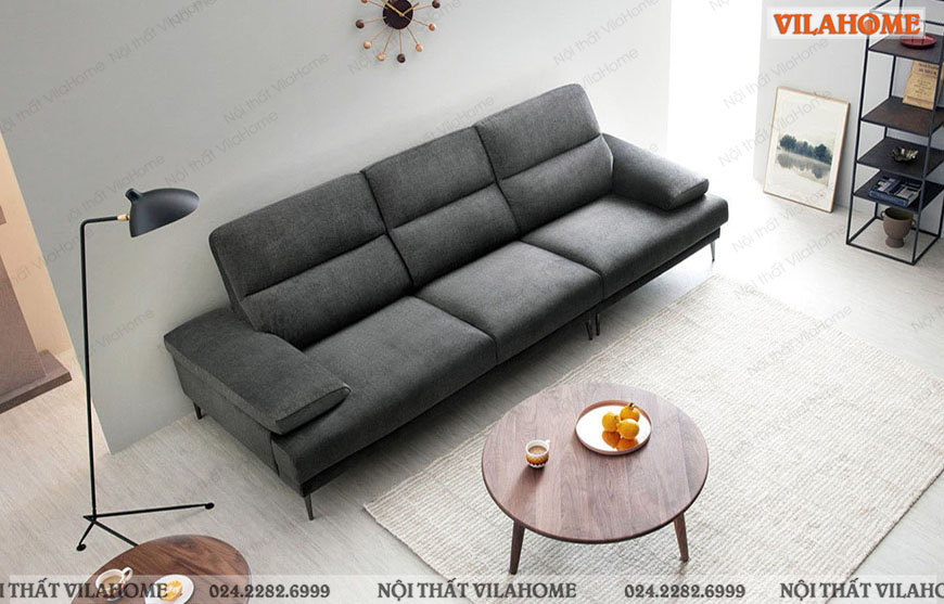 Mẫu sofa văng màu đen