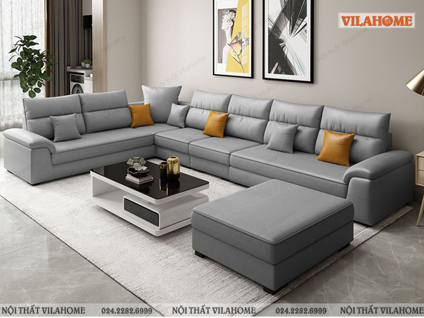 Bộ Sofa Phòng Khách Cỡ Lớn 3M9 - Gdf172