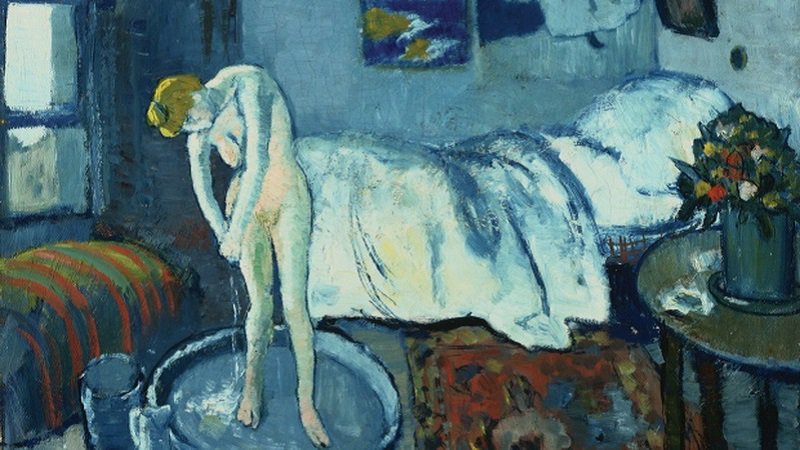 Bức tranh bí ẩn căn phòng màu xanh của danh họa picasso