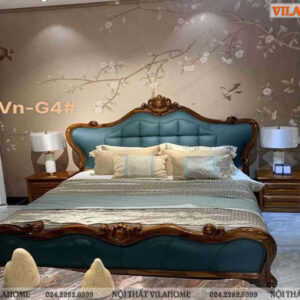 Giường ngủ nhập khẩu tân cổ điển Vn-G4