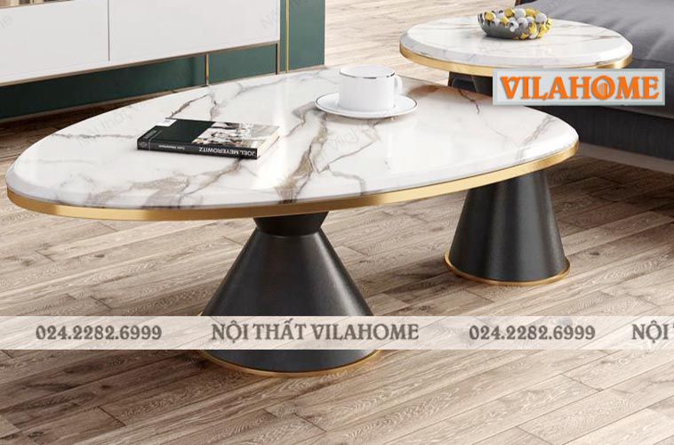 VilaHome là đơn vị uy tín cung cấp các mẫu bàn trà đôi đa dạng kích thước và chất liệu