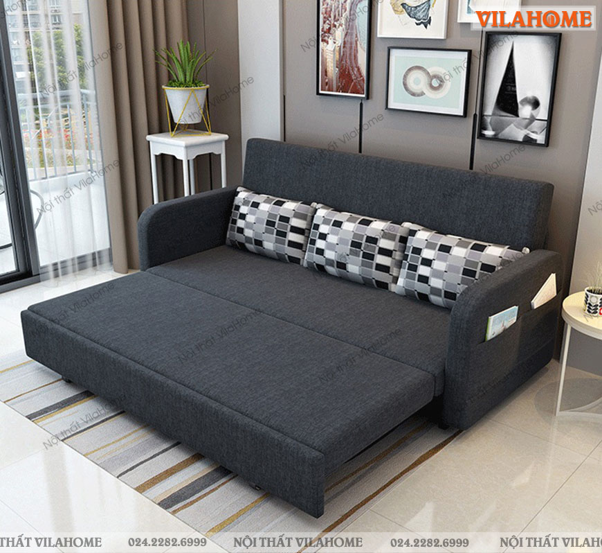 Sofa kiêm giường kích thước rộng rãi, mang lại nhiều lợi ích