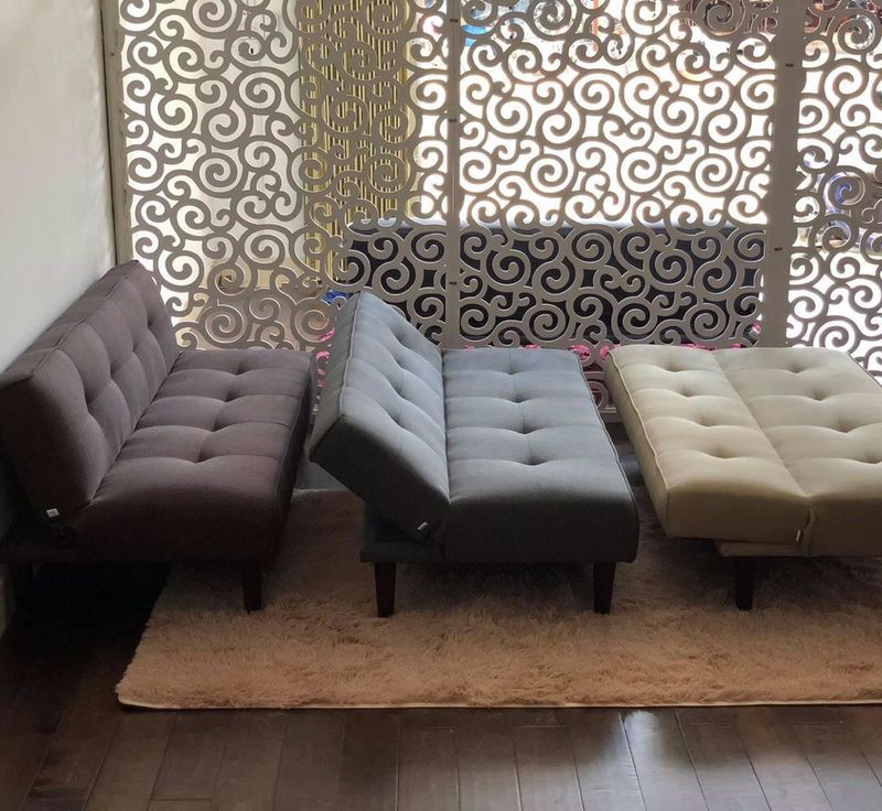 Sofa xếp da lộn 