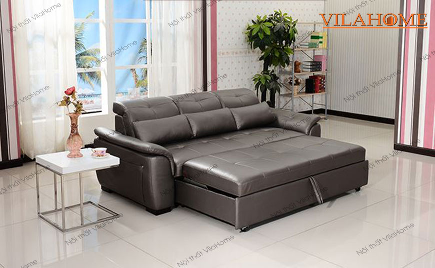 Sofa giường màu đen