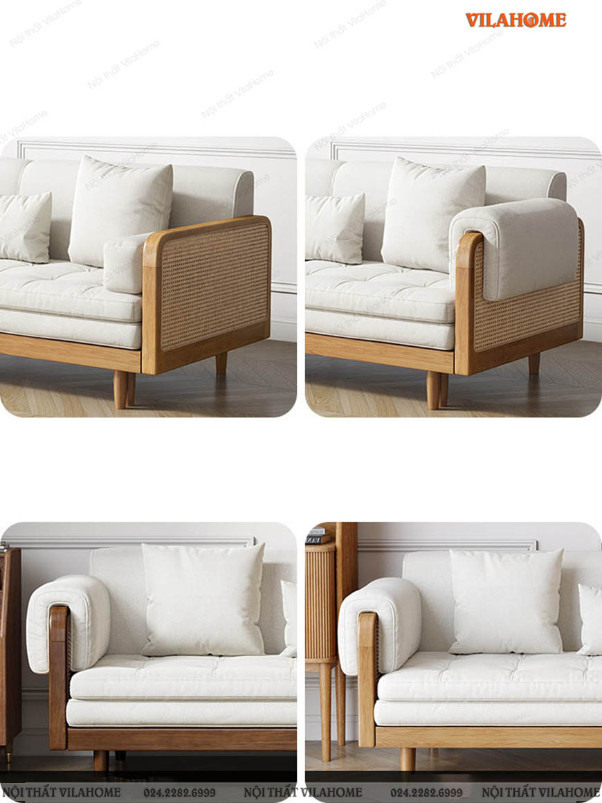 Ghế sofa giường gỗ NG108