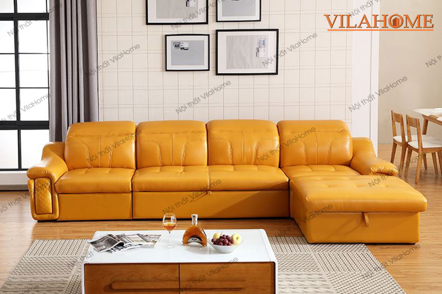 Siêu cháy [TOP 99+] Mẫu SOFA GIƯỜNG MÀU CAM hút mọi ánh nhìn