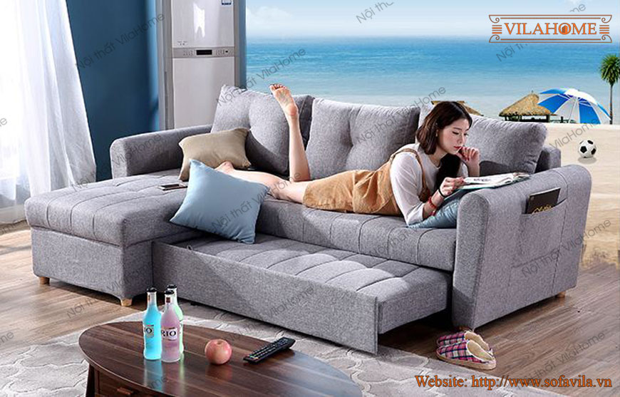 [TOP 20+] Mẫu SOFA GIƯỜNG MÀU GHI hot trend hiện nay