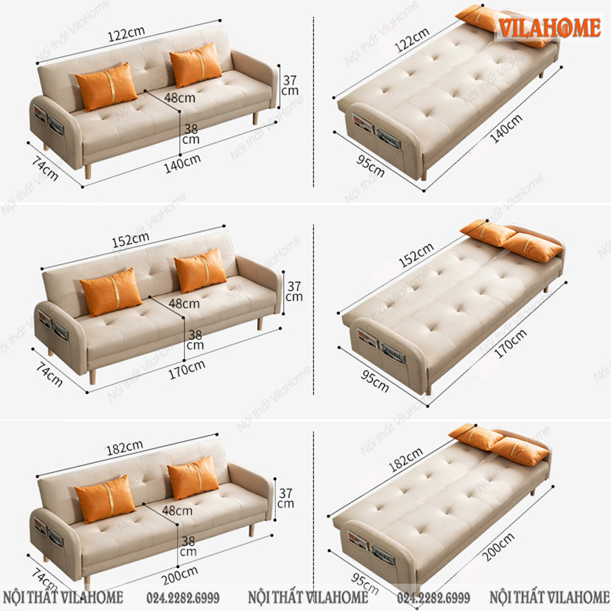 Sofa giường đơn - NB110