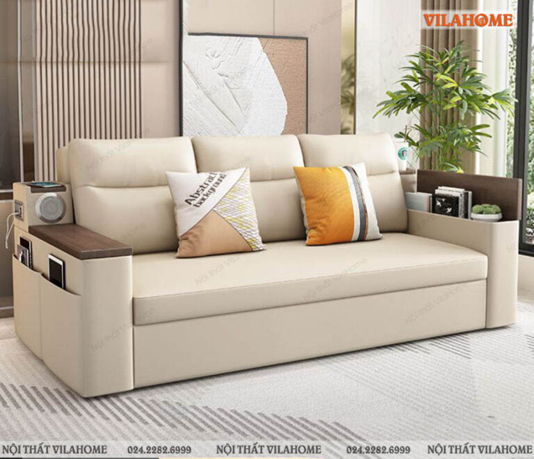 sofa giường khung sắt