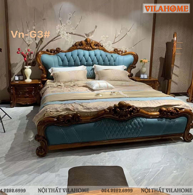 Giường ngủ tân cổ điển VN-G3