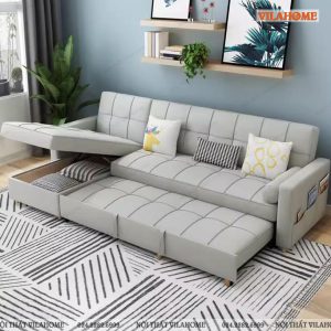 NS176-Sản phẩm sofa giường góc L