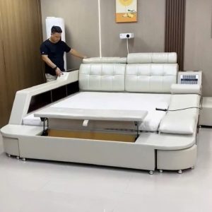 GMX009B - GIƯỜNG NGỦ MASSGAE CHO KHÔNG GIAN THƯ GIÃN CAO CẤP giường ngủ massage GMX009B