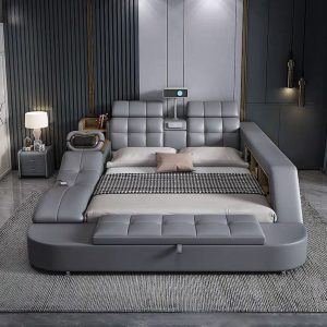 GMX044 - Giường ngủ có ghế masage đẹp hiện đại GMX045 - giường ngủ có ghế masage đẹp hiện đại